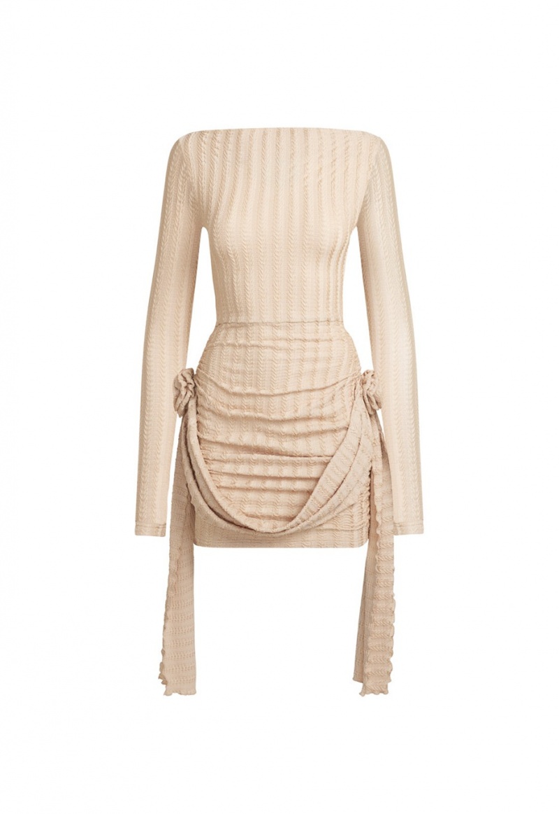 Beige Lioness Glory Mini Dress | Ireland-IMJXS6075