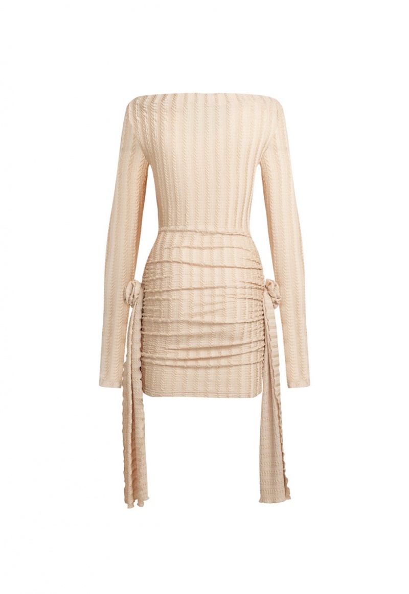 Beige Lioness Glory Mini Dress | Ireland-IMJXS6075