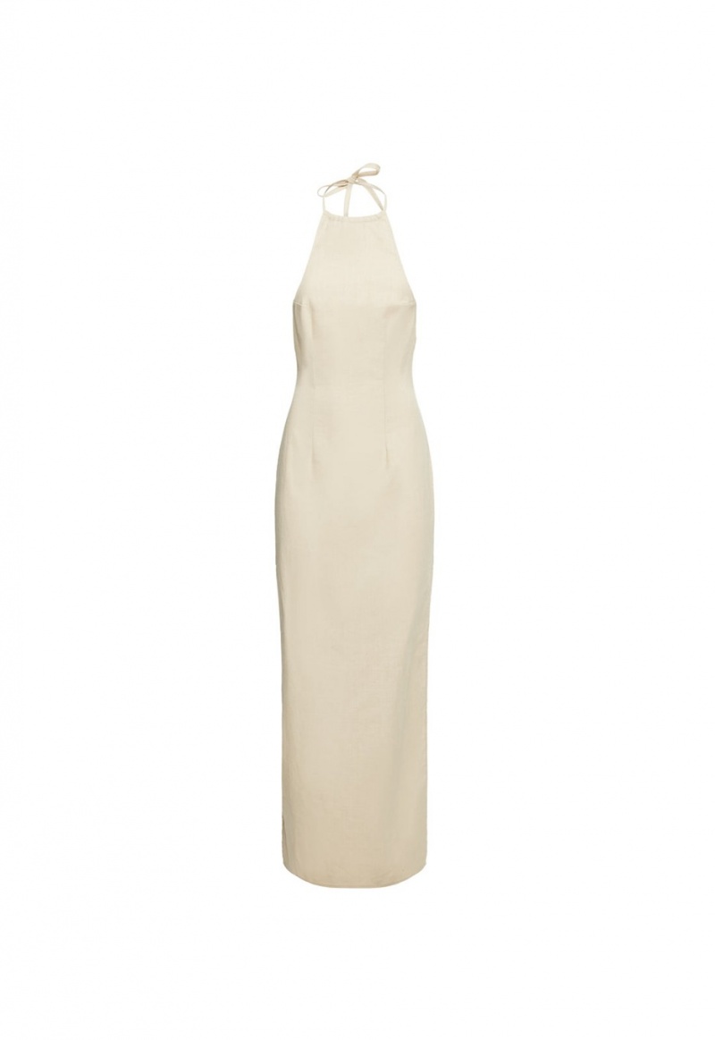 Beige Lioness Idyllic Maxi Dress | Ireland-XZVSR9816