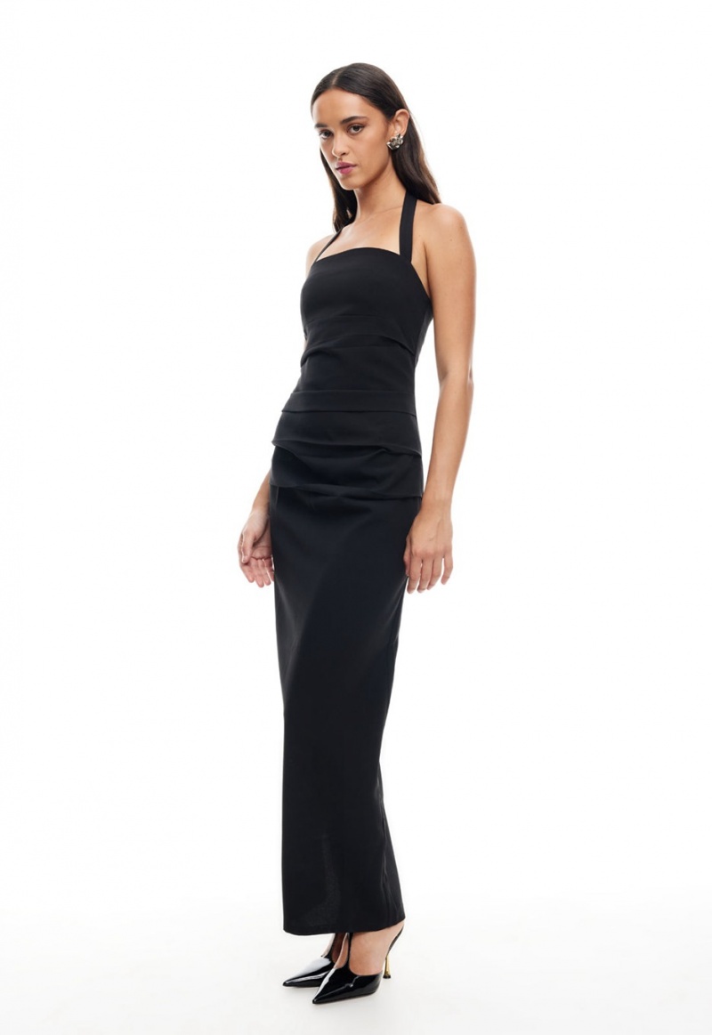 Black Lioness 1999 Maxi Dress | Ireland-TZLOD5473