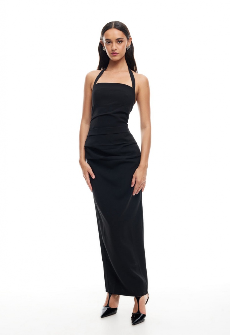 Black Lioness 1999 Maxi Dress | Ireland-TZLOD5473