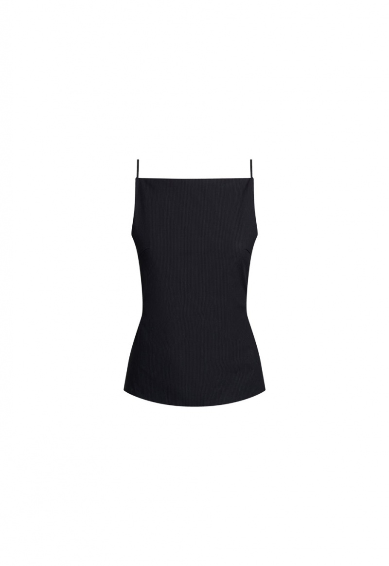 Black Lioness Camille Backless Top | Ireland-PIODK8791