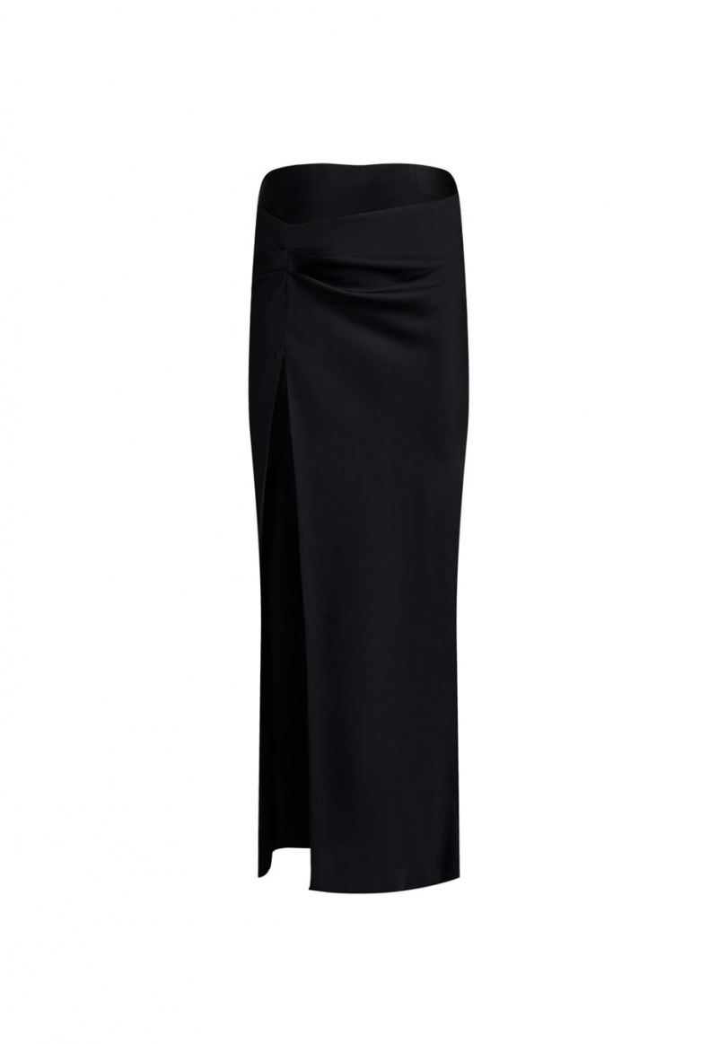 Black Lioness Mariah Maxi Skirt | Ireland-VBTIM0276