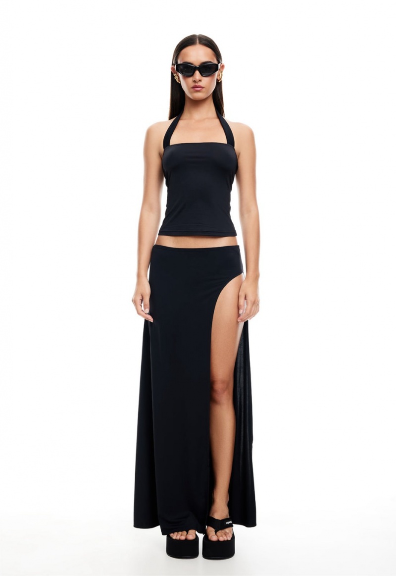 Black Lioness Merci Maxi Skirt | Ireland-CWVML5984