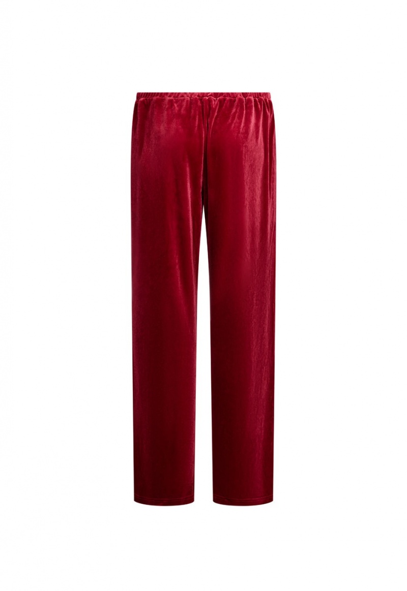 Burgundy Lioness Ride With Me Pants | Ireland-HOGFI2856