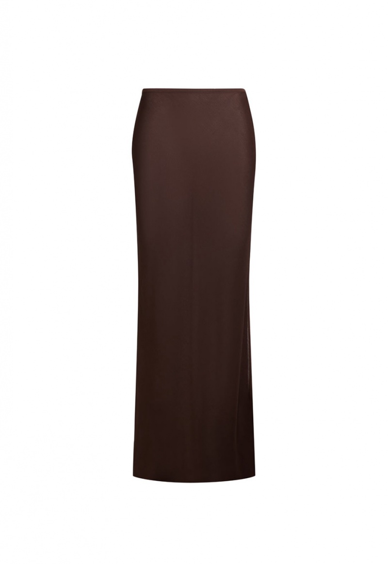 Chocolate Lioness Endless Maxi Skirt | Ireland-ZMWBR7649