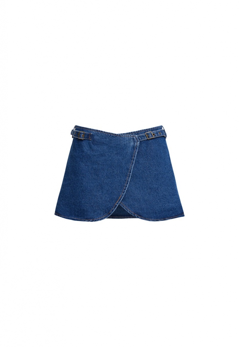 Dark Blue Lioness Anja Mini Skirt | Ireland-KHLQU4158