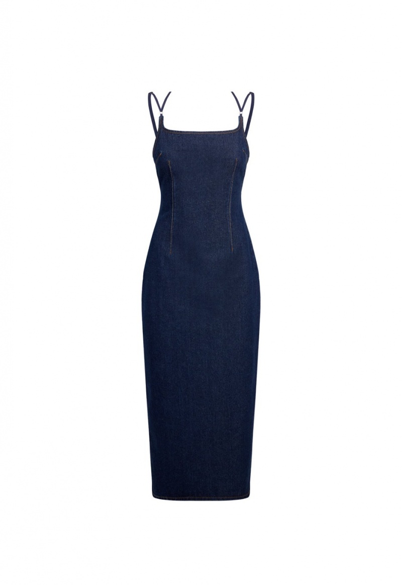 Indigo Lioness Birkin Midi Dress | Ireland-WZUIC0296