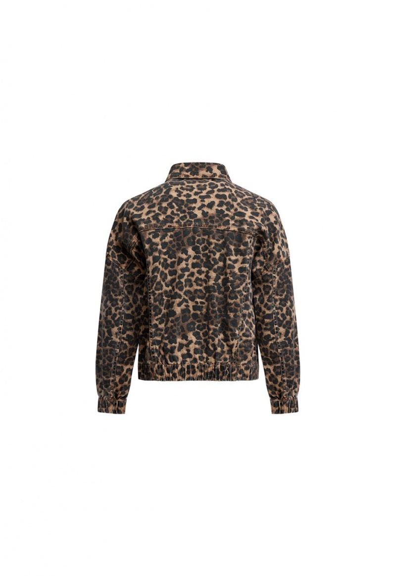 Leopard Lioness Carmela Denim Jackets | Ireland-BMTXC8460