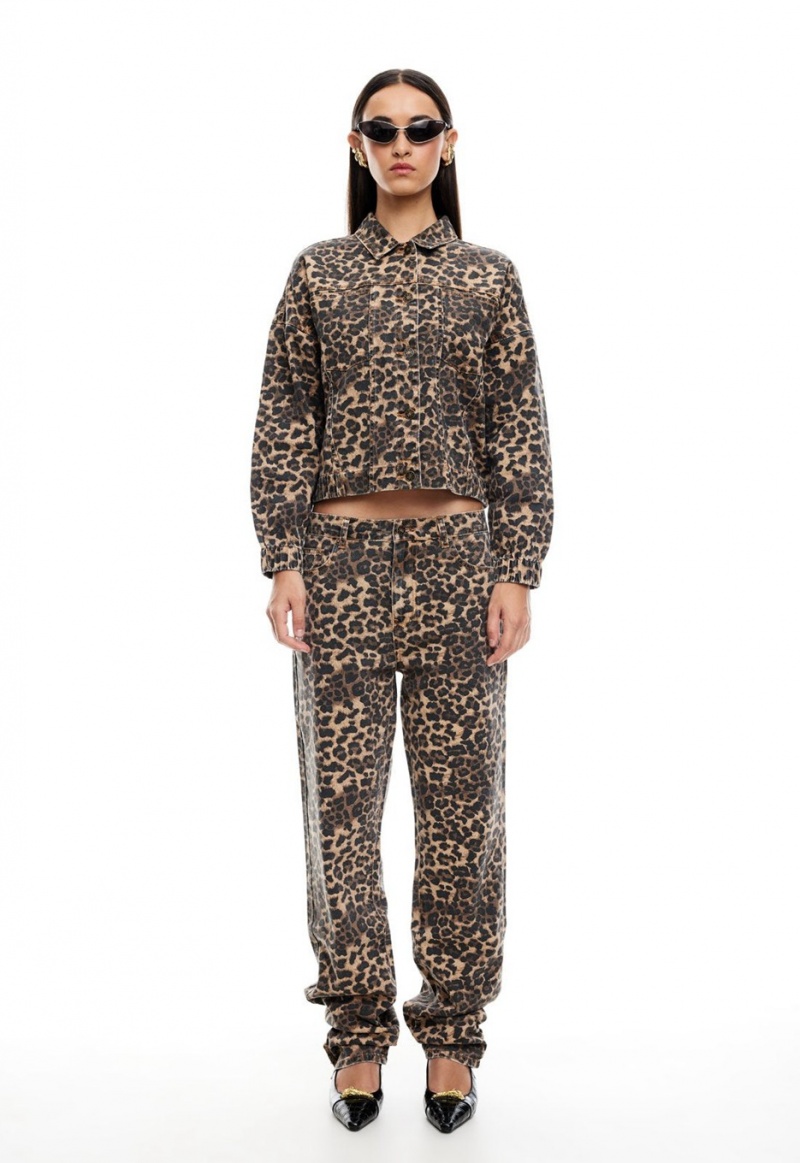 Leopard Lioness Carmelas Jeans | Ireland-TZXEP0862