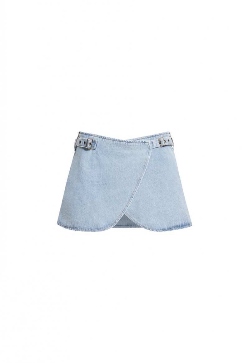 Light Blue Lioness Anja Mini Skirt | Ireland-GXRSE6591