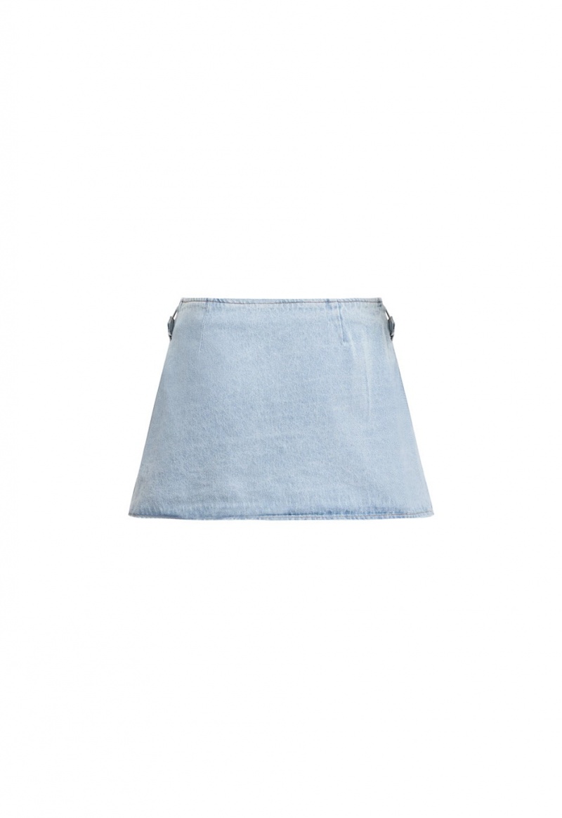 Light Blue Lioness Anja Mini Skirt | Ireland-GXRSE6591