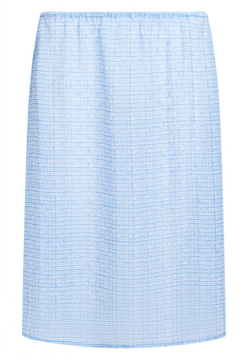 Light Blue Lioness Poppy Midi Skirt | Ireland-GMVWD1582