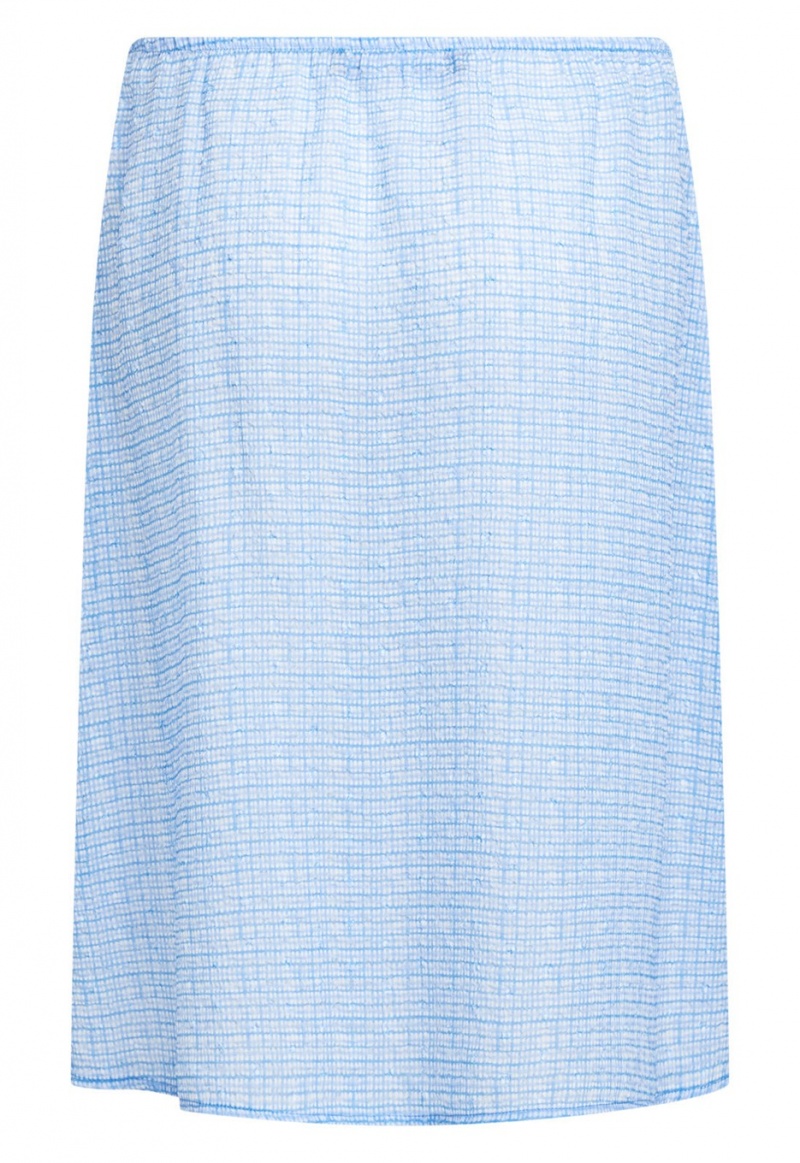 Light Blue Lioness Poppy Midi Skirt | Ireland-GMVWD1582