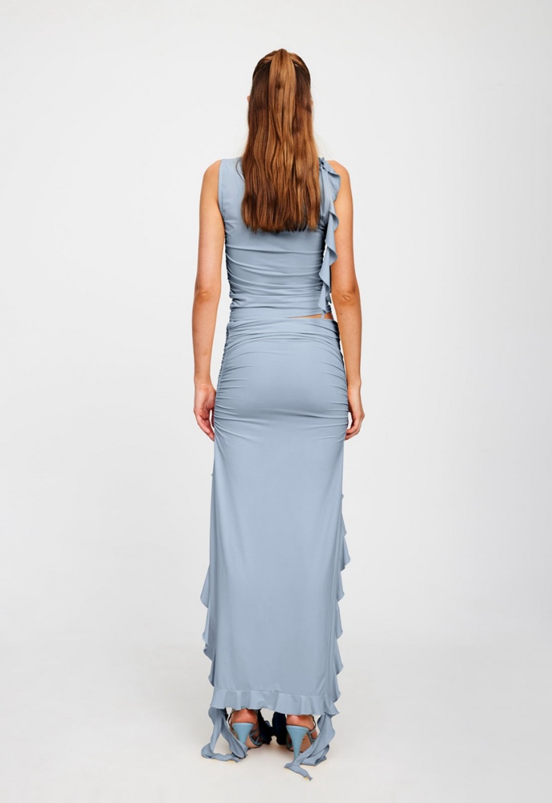 Light Blue Lioness Rendezvous Skirt | Ireland-RXSLV8209