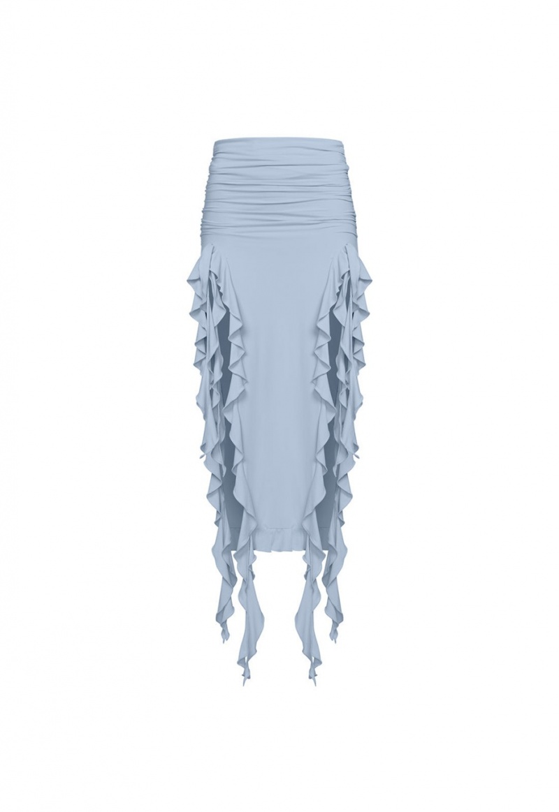 Light Blue Lioness Rendezvous Skirt | Ireland-RXSLV8209