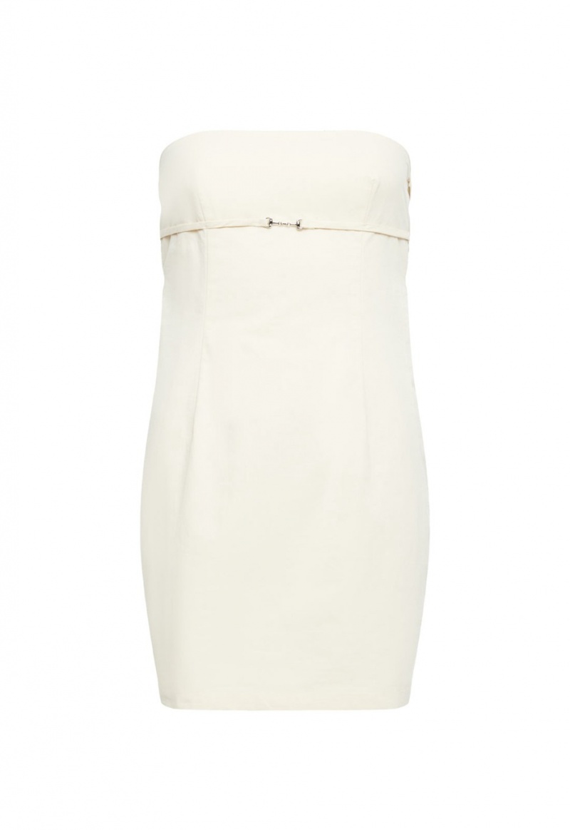 White Lioness Allure Strapless Mini Dress | Ireland-AMOKQ0217