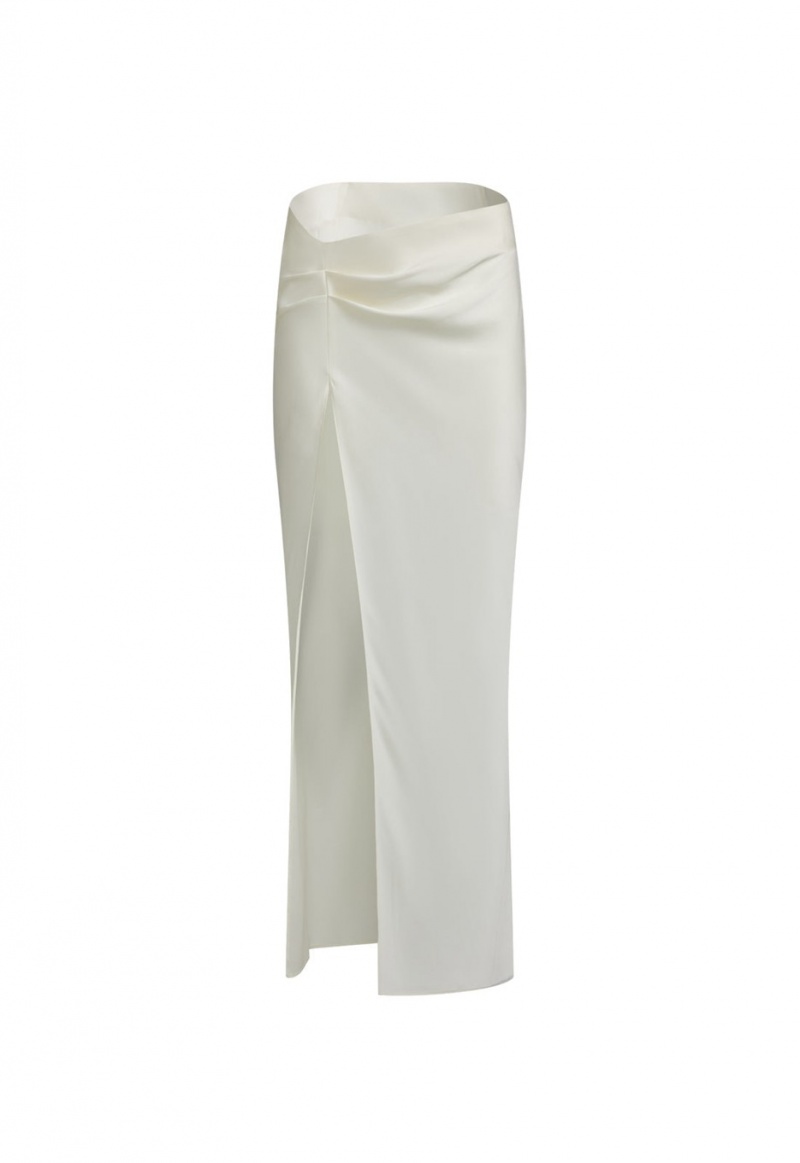 White Lioness Mariah Maxi Skirt | Ireland-FSMIE5326