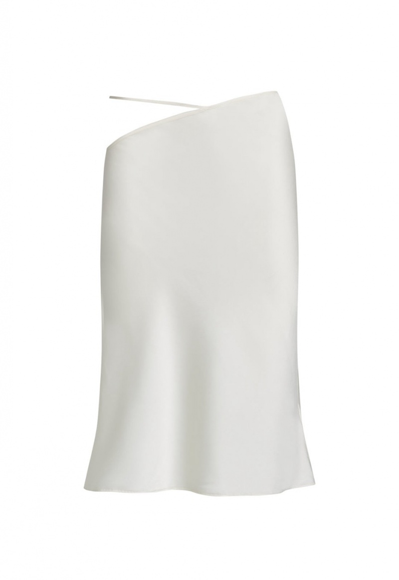 White Lioness Nineties Midi Skirt | Ireland-QEZOP4815