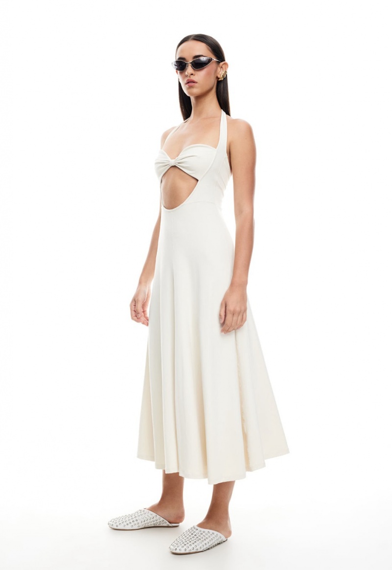 White Lioness Nirvana Midi Dress | Ireland-SFHOZ1349