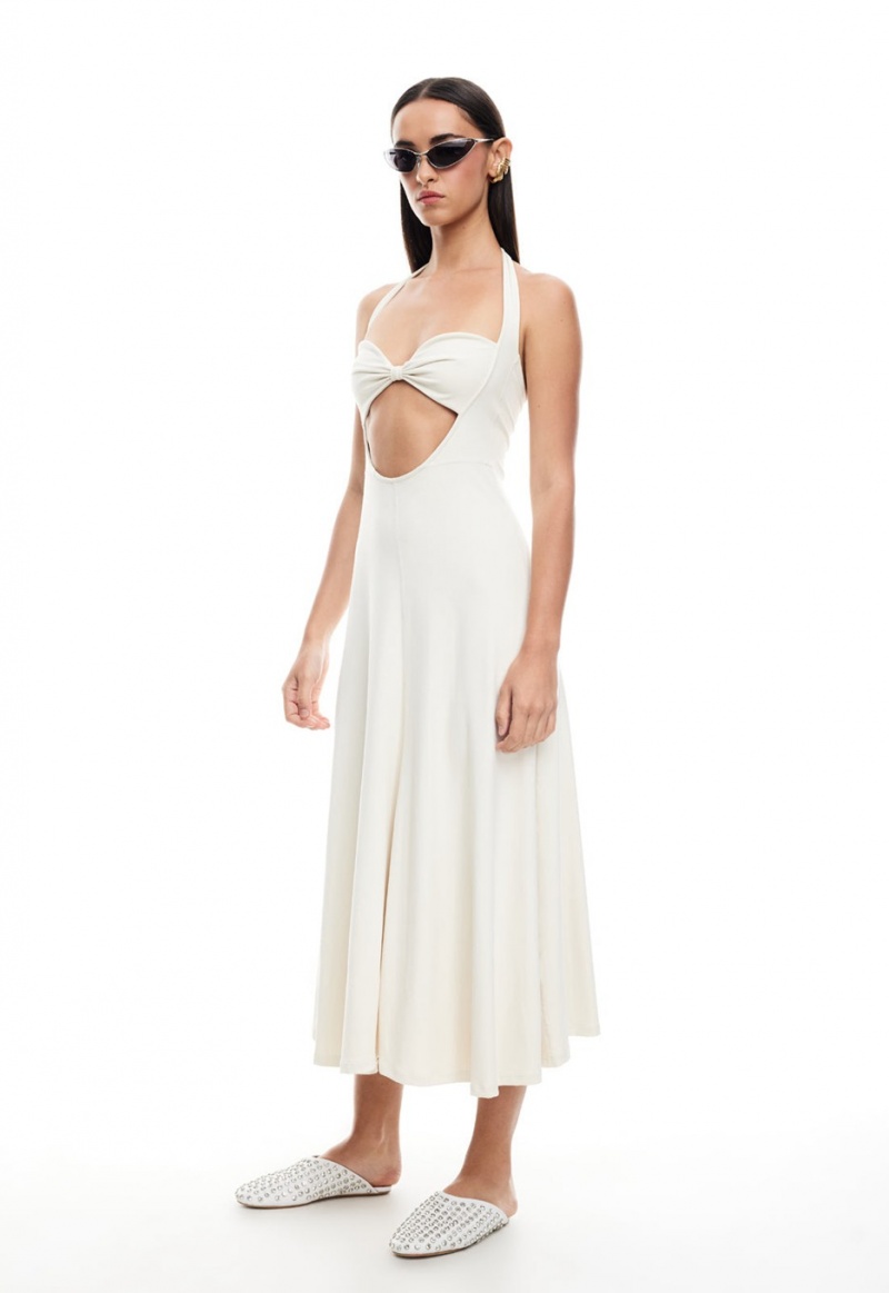 White Lioness Nirvana Midi Dress | Ireland-SFHOZ1349