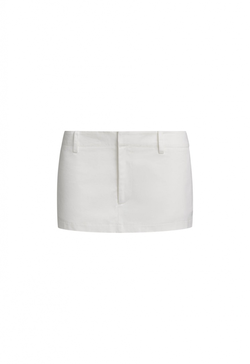 White Lioness Rhode Mini Skirt | Ireland-YSIPF2783