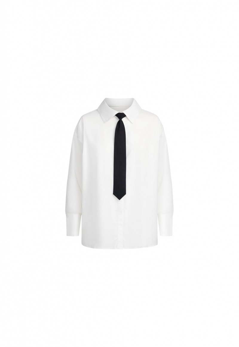 White Lioness Valentino Tie Shirt | Ireland-TSXYI7891