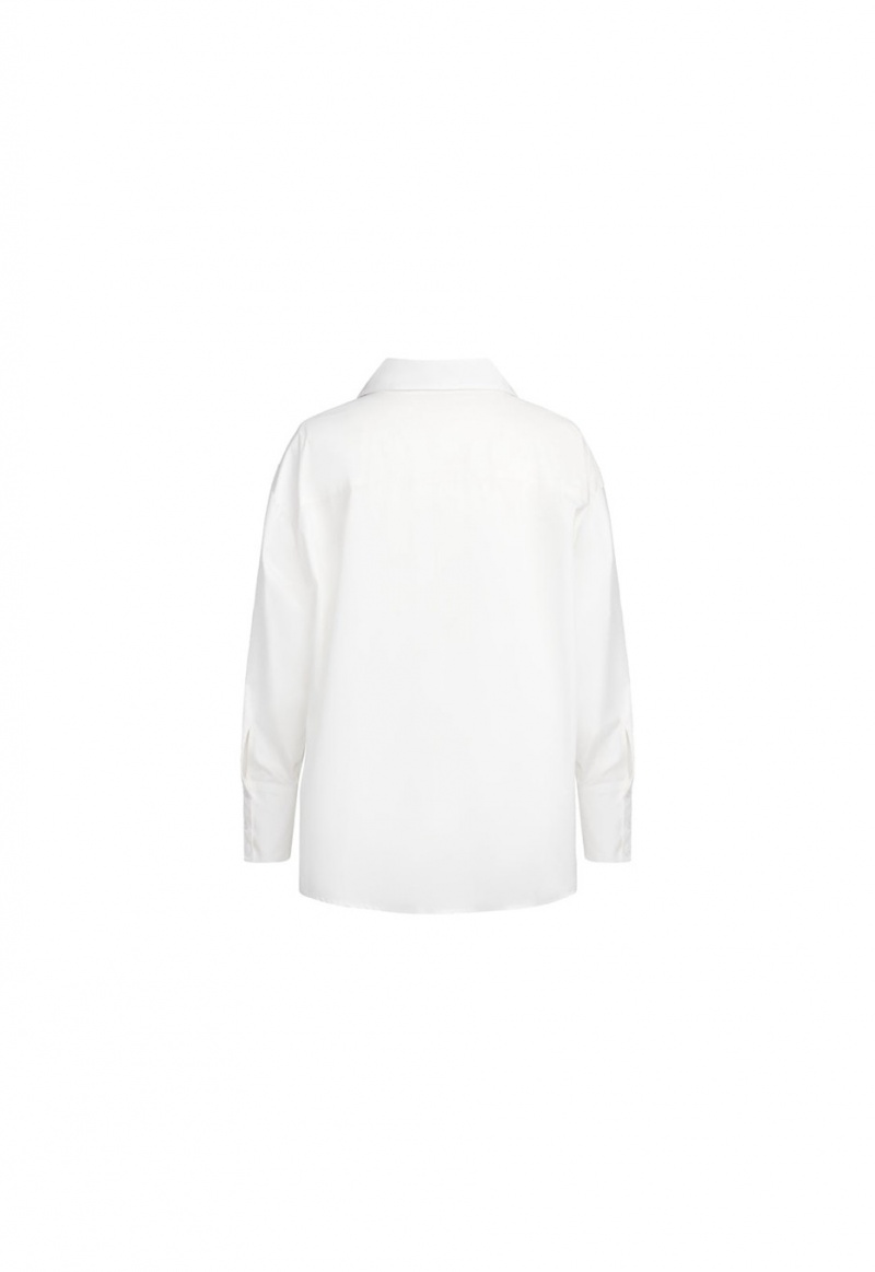 White Lioness Valentino Tie Shirt | Ireland-TSXYI7891